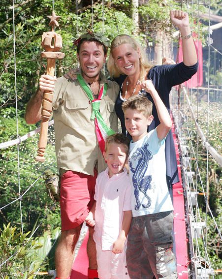 Gino D'Acampo is Jungle king